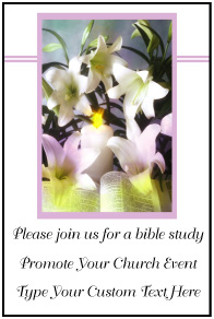 Preview of Peace Lily Bible Study Banner